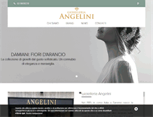 Tablet Screenshot of gioielleria-angelini.com